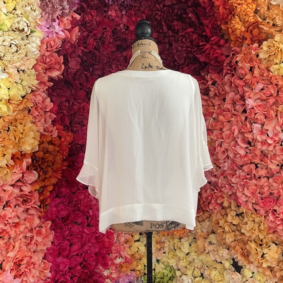 Zara Cream Blouse S - Picture 2 of 4